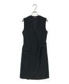 theoryセオリー）の古着「ロングジレ」｜ブラック