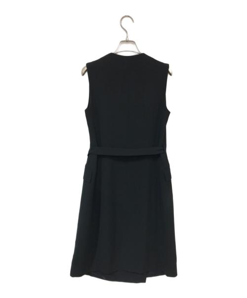 theory（セオリー）theory (セオリー) ロングジレ ブラックの古着・服飾アイテム