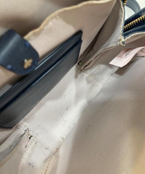 Kate Spade（ケイトスペード）Kate Spade (ケイトスペード) 2WAYサークルショルダーバッグ ネイビーの古着・服飾アイテム