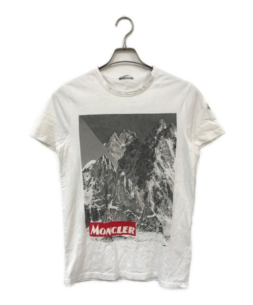 MONCLER（モンクレール）MONCLER (モンクレール) MAGLIA T-SHIRTS ホワイト サイズ:XSの古着・服飾アイテム