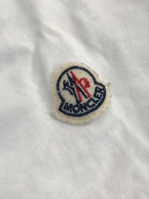MONCLER（モンクレール）MONCLER (モンクレール) MAGLIA T-SHIRTS ホワイト サイズ:XSの古着・服飾アイテム