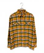 Patagoniaパタゴニア）の古着「ロングスリーブ・フィヨルド・フランネル・シャツ」｜イエロー