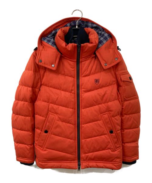 BLACK LABEL CRESTBRIDGE（ブラックレーベル クレストブリッジ）BLACK LABEL CRESTBRIDGE (ブラックレーベル クレストブリッジ) 中綿ライナー付きダウンジャケット オレンジ サイズ:Mの古着・服飾アイテム