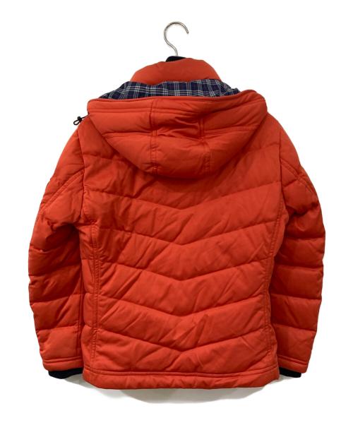 BLACK LABEL CRESTBRIDGE（ブラックレーベル クレストブリッジ）BLACK LABEL CRESTBRIDGE (ブラックレーベル クレストブリッジ) 中綿ライナー付きダウンジャケット オレンジ サイズ:Mの古着・服飾アイテム
