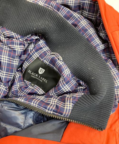 BLACK LABEL CRESTBRIDGE（ブラックレーベル クレストブリッジ）BLACK LABEL CRESTBRIDGE (ブラックレーベル クレストブリッジ) 中綿ライナー付きダウンジャケット オレンジ サイズ:Mの古着・服飾アイテム