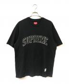 SUPREMEシュプリーム）の古着「SKETCH EMBROIDERED S/S TOP」｜ブラック