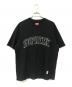 SUPREME（シュプリーム）の古着「SKETCH EMBROIDERED S/S TOP」｜ブラック