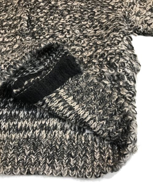 CLANE（クラネ）CLANE (クラネ) MIX LOOP MOHAIR KNIT CARDIGAN グレー サイズ:1の古着・服飾アイテム