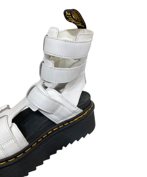 Dr.Martens（ドクターマーチン）Dr.Martens (ドクターマーチン) giavanna/ジョヴァンナ ホワイト サイズ:UK 5の古着・服飾アイテム