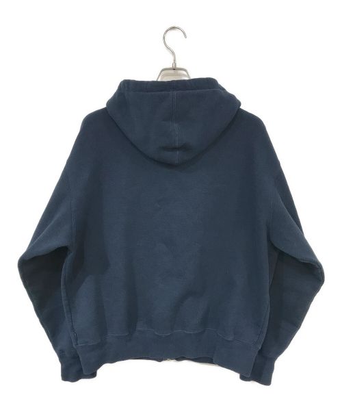 SUPREME（シュプリーム）Supreme (シュプリーム) Small Box Zip Up Hooded Sweatshirt ネイビー サイズ:Mの古着・服飾アイテム