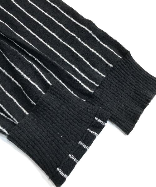 stussy（ステューシー）stussy (ステューシー) LIGHT WEIGHT LS ZIP POLO ブラック サイズ:Mの古着・服飾アイテム