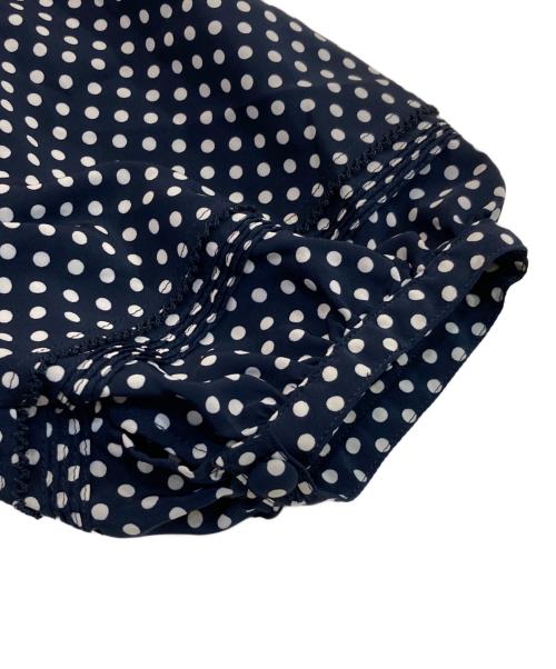 PINK HOUSE（ピンクハウス）PINK HOUSE (ピンクハウス) ドット柄ワンピース ネイビー サイズ:記載なしの古着・服飾アイテム