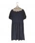 PINK HOUSE (ピンクハウス) ドット柄ワンピース ネイビー サイズ:記載なし：8000円
