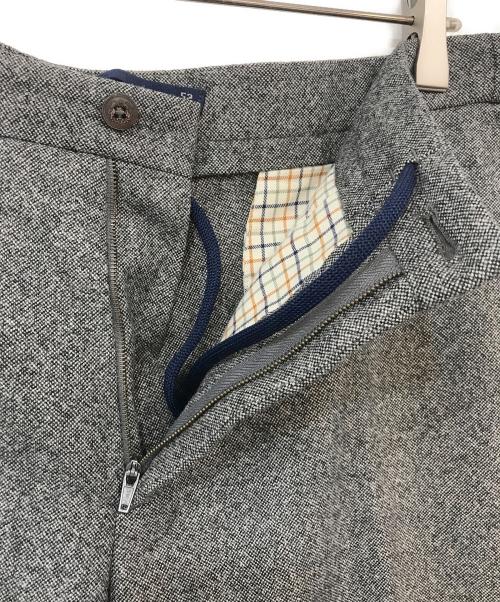 INCOTEX（インコテックス）INCOTEX (インコテックス) ウールセンタープレスパンツ グレー サイズ:SIZE 52の古着・服飾アイテム