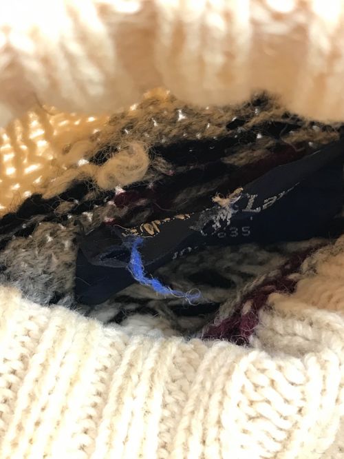 POLO RALPH LAUREN（ポロ・ラルフローレン）POLO RALPH LAUREN (ポロ・ラルフローレン) 90s native hand knit アイボリー サイズ:不明の古着・服飾アイテム