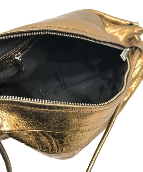 marimekko（マリメッコ）marimekko (マリメッコ) Karla ショルダーバッグ ゴールドの古着・服飾アイテム