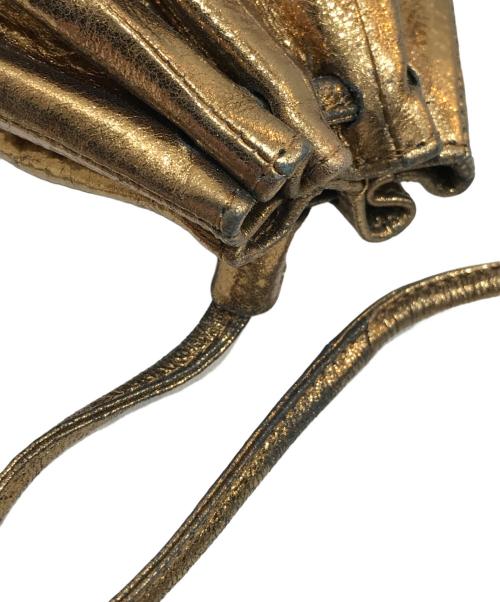 marimekko（マリメッコ）marimekko (マリメッコ) Karla ショルダーバッグ ゴールドの古着・服飾アイテム