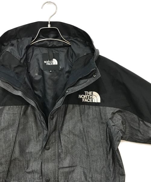 THE NORTH FACE（ザ ノース フェイス）THE NORTH FACE (ザ ノース フェイス) MOUNTAIN LIGHT DENIM JACKET グレー サイズ:Sの古着・服飾アイテム