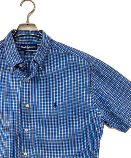 RALPH LAUREN（ラルフローレン）RALPH LAUREN (ラルフローレン) GREGGORボタンダウンシャツ ブルー サイズ:Lの古着・服飾アイテム
