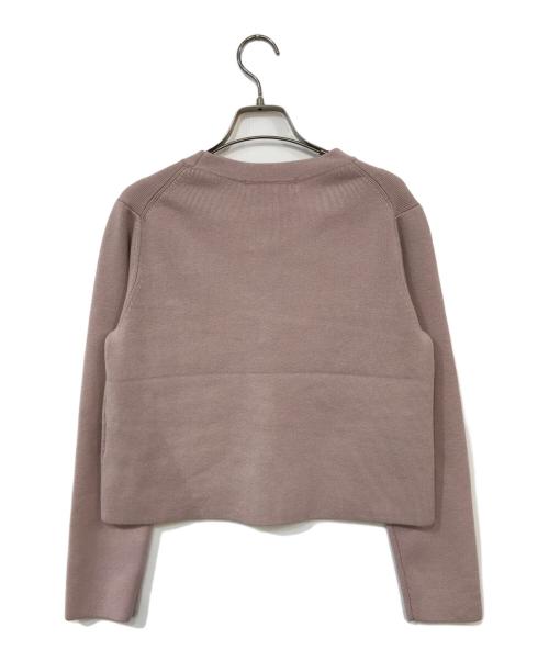 HER LIP TO（ハーリップトゥ）Her lip to (ハーリップトゥ) Lerici Cropped Knit Cardigan ピンク サイズ:Sの古着・服飾アイテム