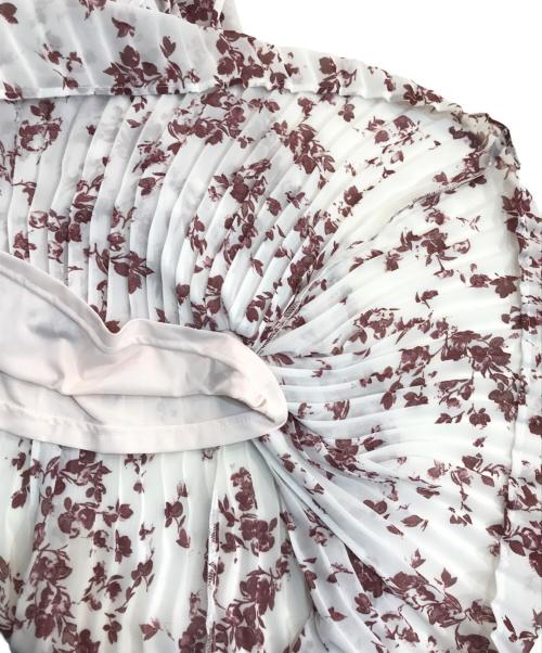 Snidel（スナイデル）Snidel (スナイデル) プリーツプリントワンピース ピンク サイズ:SIZE 0の古着・服飾アイテム