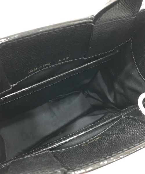 Valextra（ヴァレクストラ）Valextra (ヴァレクストラ) Boxy Micro ブラックの古着・服飾アイテム