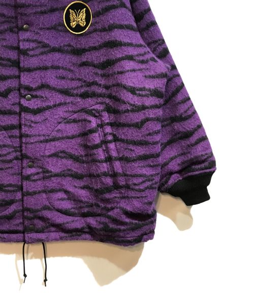 Needles（ニードルズ）Needles (ニードルズ) シャギーコーチジャケット パープル サイズ:Lの古着・服飾アイテム