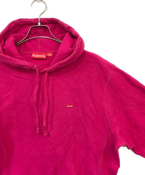SUPREME（シュプリーム）Supreme (シュプリーム) Small Box Logo Hooded Sweatshirt ショッキングピンク サイズ:XLの古着・服飾アイテム