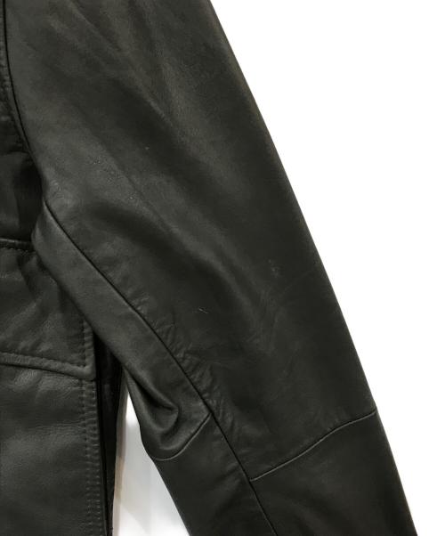 G-STAR RAW（ジースターロゥ）G-STAR RAW (ジースターロゥ) LOCKSTART LEATHER JKT/ロックスターレジャージャケット グレー サイズ:SIZE Sの古着・服飾アイテム
