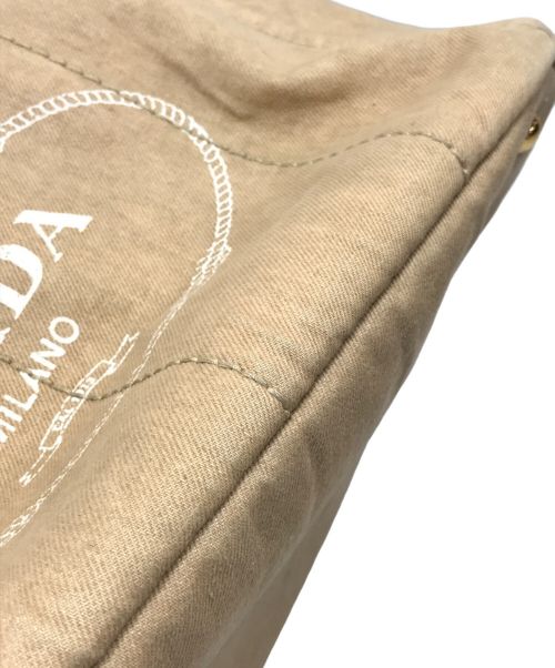 PRADA（プラダ）PRADA (プラダ) CANAPA ベージュの古着・服飾アイテム