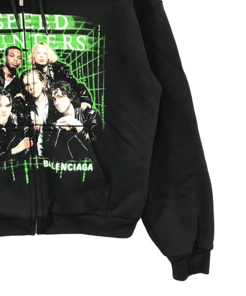 BALENCIAGA（バレンシアガ）BALENCIAGA (バレンシアガ) Speed Hunters Zip Up Hoodie ブラック サイズ:Lの古着・服飾アイテム