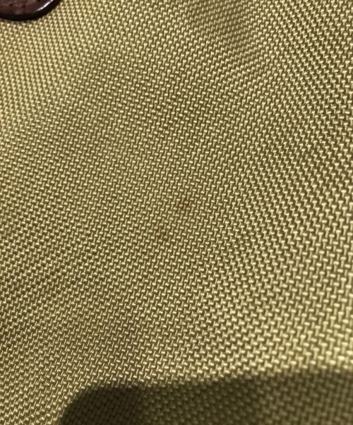 genten（ゲンテン）genten (ゲンテン) キャンバス・レザーコンビトートバッグ ベージュ サイズ:-の古着・服飾アイテム