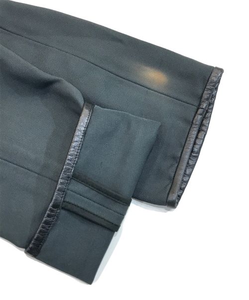 CELINE（セリーヌ）CELINE (セリーヌ) 切替コート ブラック サイズ:38の古着・服飾アイテム