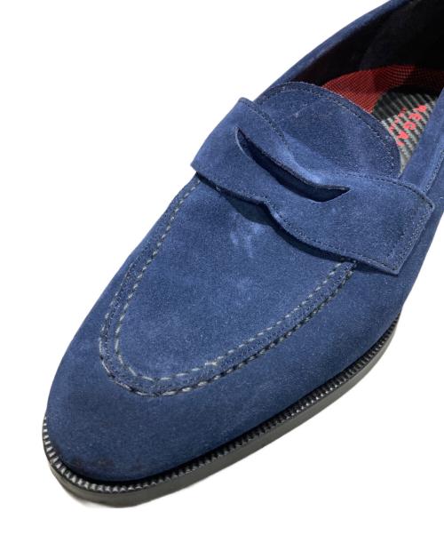 REGAL（リーガル）REGAL (リーガル) スウェードコインローファー ネイビー サイズ:25.5cmの古着・服飾アイテム