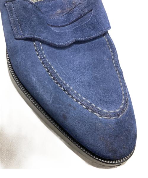 REGAL（リーガル）REGAL (リーガル) スウェードコインローファー ネイビー サイズ:25.5cmの古着・服飾アイテム