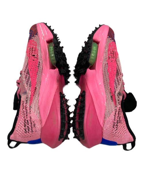 NIKE（ナイキ）NIKE (ナイキ) OFFWHITE (オフホワイト) Air Zoom Tempo Next%Flyknit/エアズームテンポネクスト%フライニット Pink Glow サイズ:SIZE 27cmの古着・服飾アイテム
