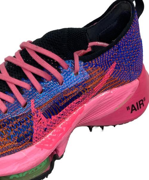 NIKE（ナイキ）NIKE (ナイキ) OFFWHITE (オフホワイト) Air Zoom Tempo Next%Flyknit/エアズームテンポネクスト%フライニット Pink Glow サイズ:SIZE 27cmの古着・服飾アイテム