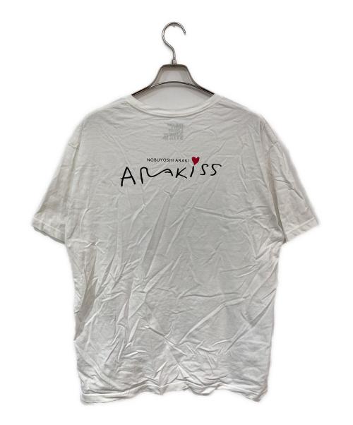 MINEDENIM（マインデニム）MINEDENIM (マインデニム) プリントtシャツ ホワイト サイズ:XLの古着・服飾アイテム