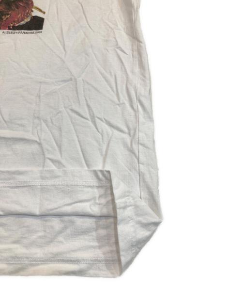 MINEDENIM（マインデニム）MINEDENIM (マインデニム) プリントtシャツ ホワイト サイズ:XLの古着・服飾アイテム