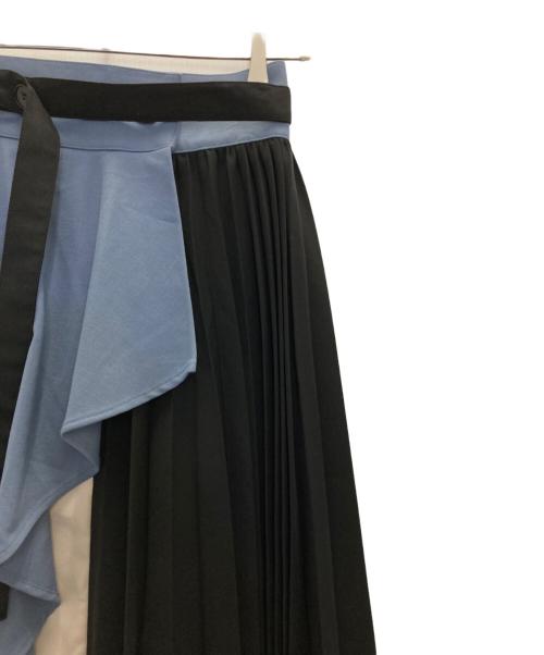 UNITED TOKYO（ユナイテッドトーキョー）UNITED TOKYO (ユナイテッドトーキョー) ケープブロッキングスカート スカイブルー サイズ:1の古着・服飾アイテム