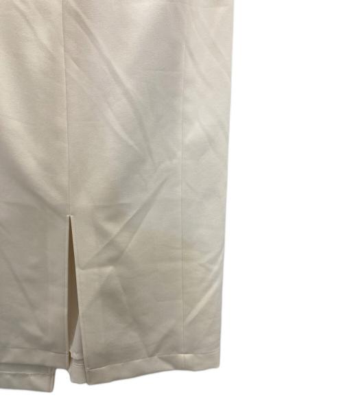 UNITED TOKYO（ユナイテッドトーキョー）UNITED TOKYO (ユナイテッドトーキョー) クラートアシメタイトスカート ホワイト サイズ:1の古着・服飾アイテム