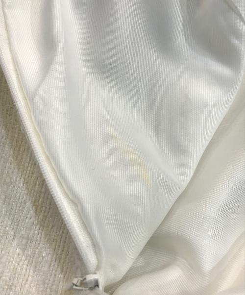 anuans（アニュアンス）anuans (アニュアンス) ツイードタイトスカート ホワイト サイズ:SIZE Sの古着・服飾アイテム