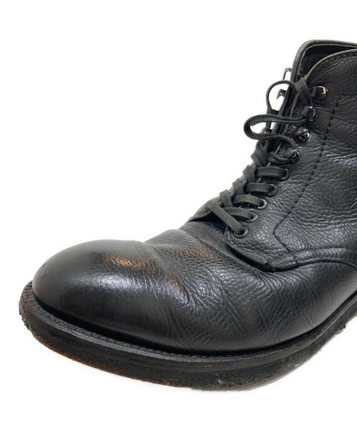 Alden（オールデン）Alden (オールデン) Wild Life Tailor (ワイルドライフテイラー) PLAIN TOE BOOT ブラック サイズ:7 1/2の古着・服飾アイテム