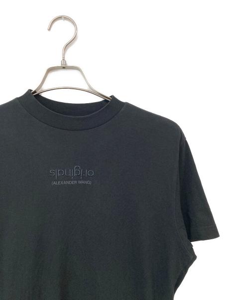ALEXANDER WANG（アレキサンダー・ワン）ALEXANDER WANG (アレキサンダーワン) adidas (アディダス) 半袖Tシャツ ブラック サイズ:SIZE Mの古着・服飾アイテム