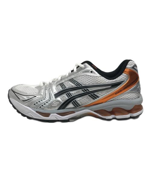 asics（アシックス）asics (アシックス) GEL-KAYANO 14 WHITE/PIQUANT ORANGE ホワイト サイズ:26.5cmの古着・服飾アイテム