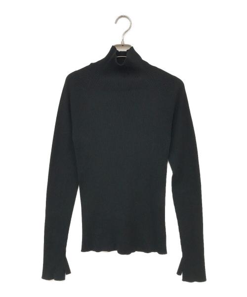 ETRE TOKYO（エトレトウキョウ）ETRE TOKYO (エトレトウキョウ) ホールガーメントタートルニットプルオーバー ブラック サイズ:SIZE Freeの古着・服飾アイテム