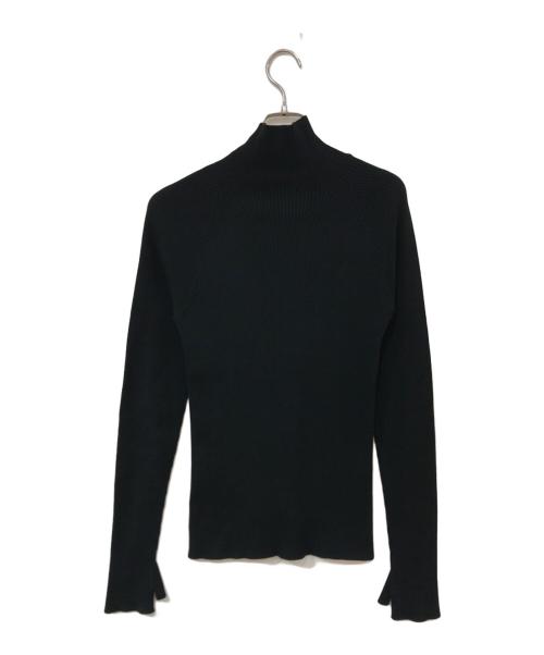ETRE TOKYO（エトレトウキョウ）ETRE TOKYO (エトレトウキョウ) ホールガーメントタートルニットプルオーバー ブラック サイズ:SIZE Freeの古着・服飾アイテム
