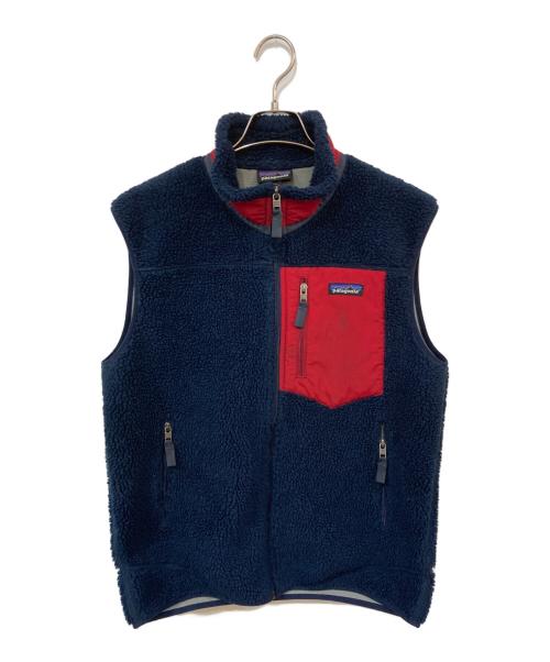 Patagonia（パタゴニア）Patagonia (パタゴニア) Classic Retro-X Vest/クラシックレトロXベスト ネイビー サイズ:SIZE Mの古着・服飾アイテム