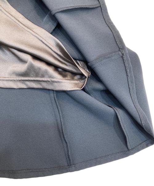 RUIRUE BOUTIQUE（ルイルエブティック）RUIRUE BOUTIQUE (ルイルエブティック) チュールフリルトップレイヤードOP グレー サイズ:SIZE LLの古着・服飾アイテム