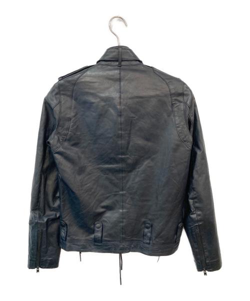 Pledge（プレッジ）Pledge (プレッジ) ホースハイドレザージャケット ブラック サイズ:SIZE 46の古着・服飾アイテム